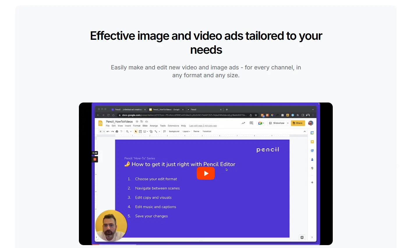Trypencil AI Ad Generator