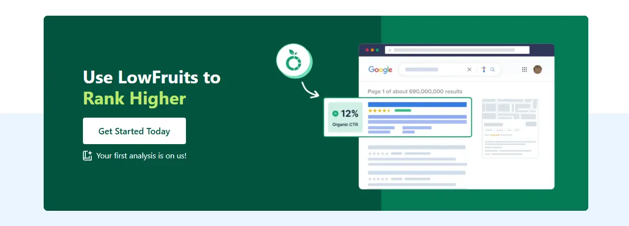 LowFruits Review: How to Find Zero-Backlink Keywords (2025 Guide) LowFruits Review: How to Find Zero-Backlink Keywords (2025 Guide)